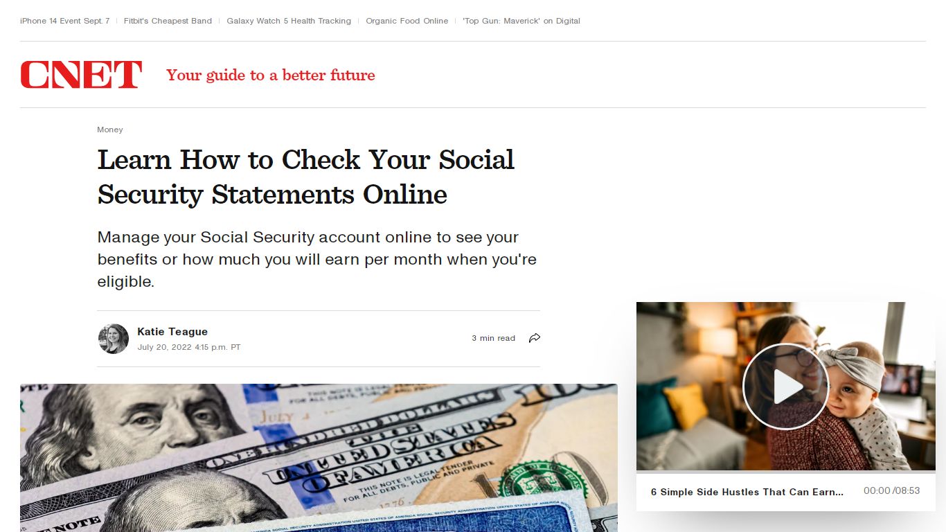 Learn How to Check Your Social Security Statements Online