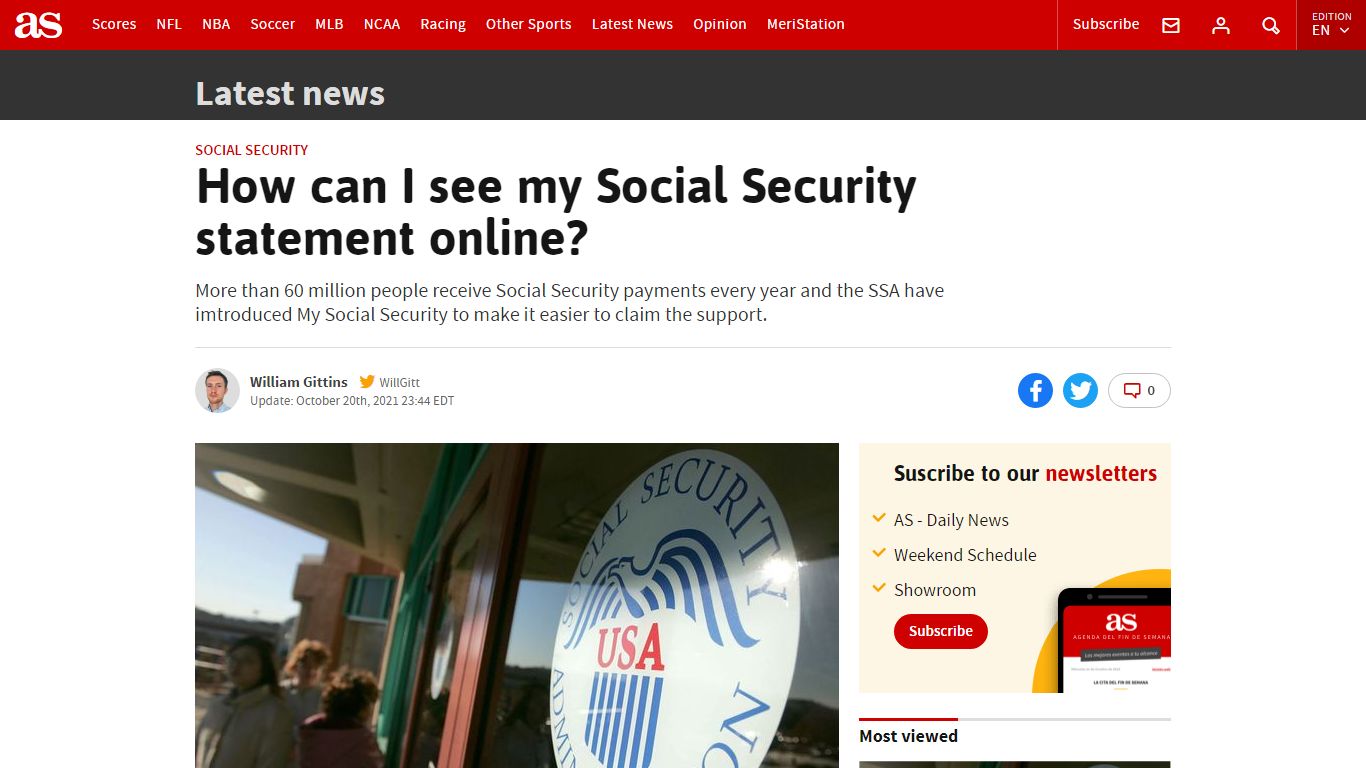 How can I see my Social Security statement online? - AS USA